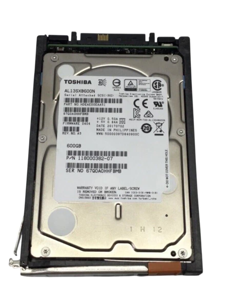 Жесткий диск  EMC 600Gb 10000 SAS 2.5" HDD 005049804