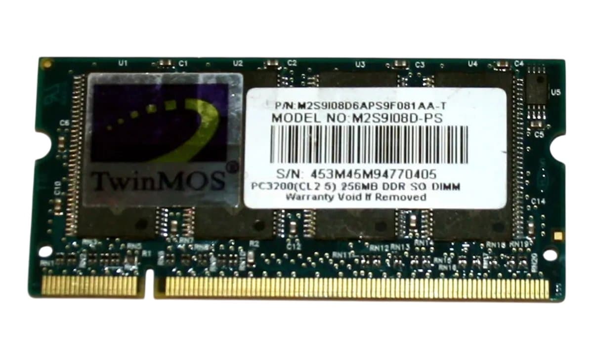Оперативная память TwinMOS DDR 256Mb M2S9I08D-PS
