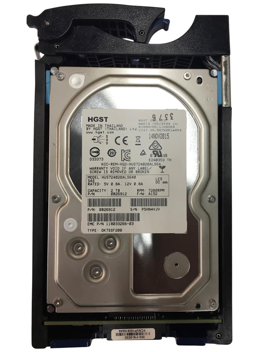 EMC 2Tb 7200 Fibre Channel 3.5" HDD