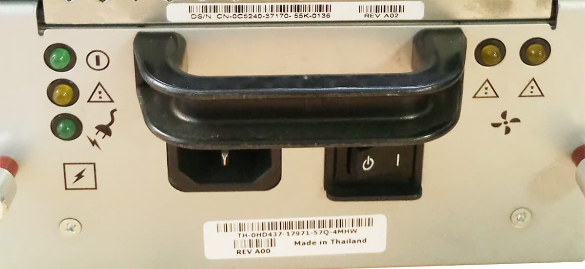 Блок Питания Dell 0HD437 584W