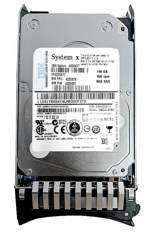 Жесткий диск IBM CA07069-B20900BA 146Gb 15000 SAS 2,5" HDD