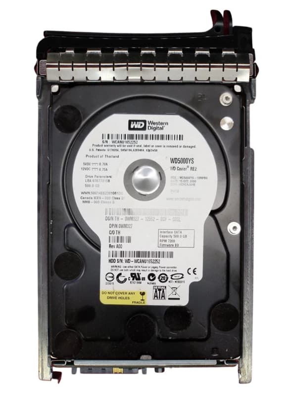 Жесткий диск Dell WM327 500Gb SATAII 3,5" HDD