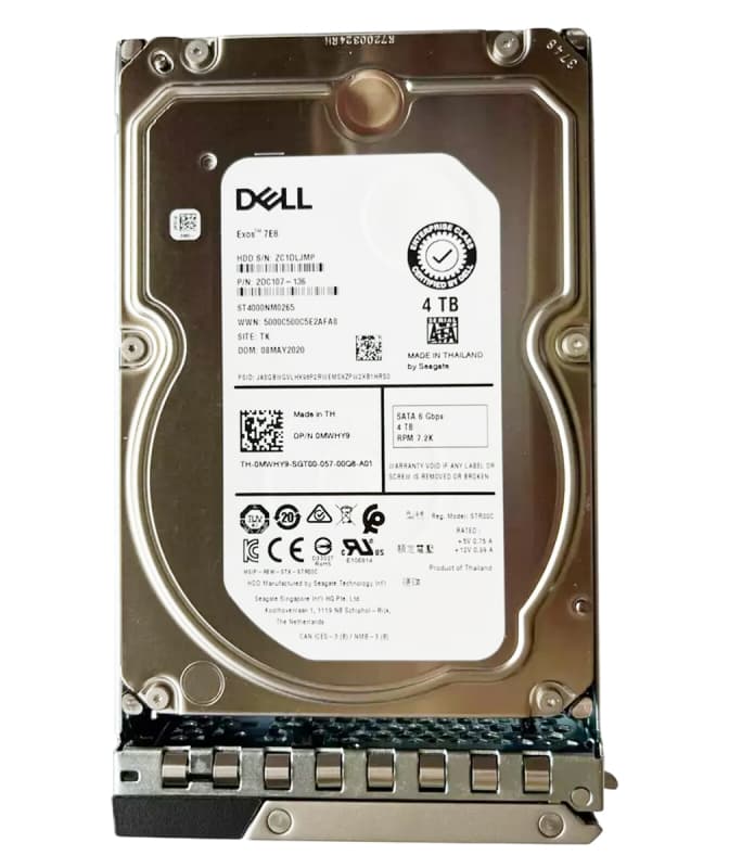 Жесткий диск Dell 2DC107-136 4Tb 7200 SATAIII 3,5" HDD