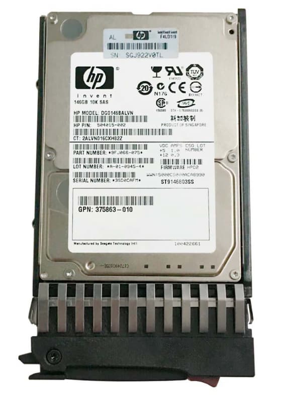 Жесткий диск HP 536940-001 146Gb SAS 2,5" HDD