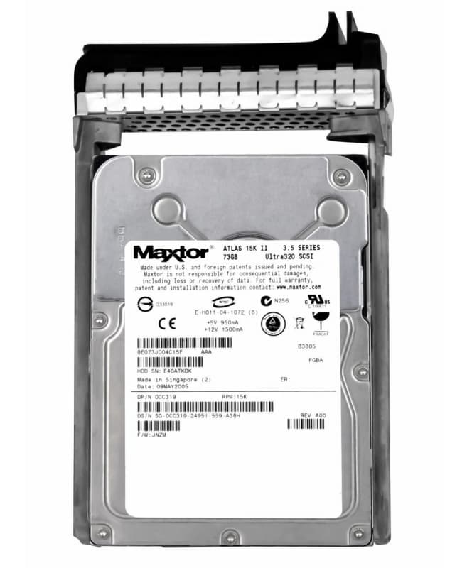 Жесткий диск Dell 0CC319 73Gb U320SCSI 3.5" HDD