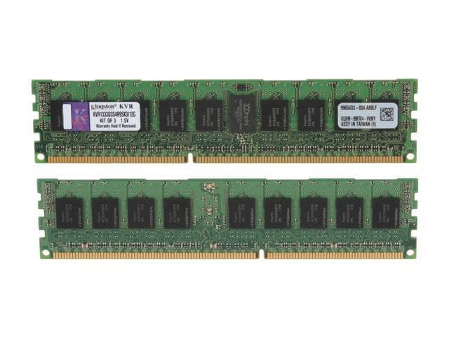 Оперативная память Kingston KVR1333D3S4R9SK3/12G DDRIII 12Gb