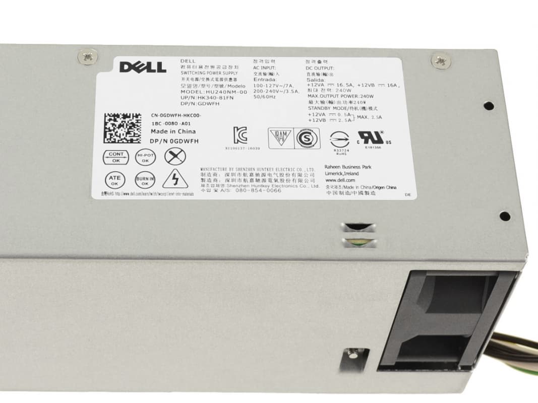 Блок Питания Dell GDWFH 240W