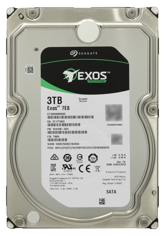 Жесткий диск Seagate 1V410N 3Tb 7200 SATAIII 3.5" HDD