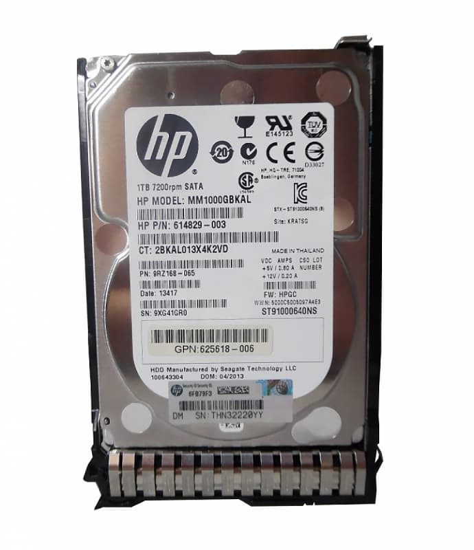 Жесткий диск HP 713842-B21 1Tb  SATAIII 2,5" HDD