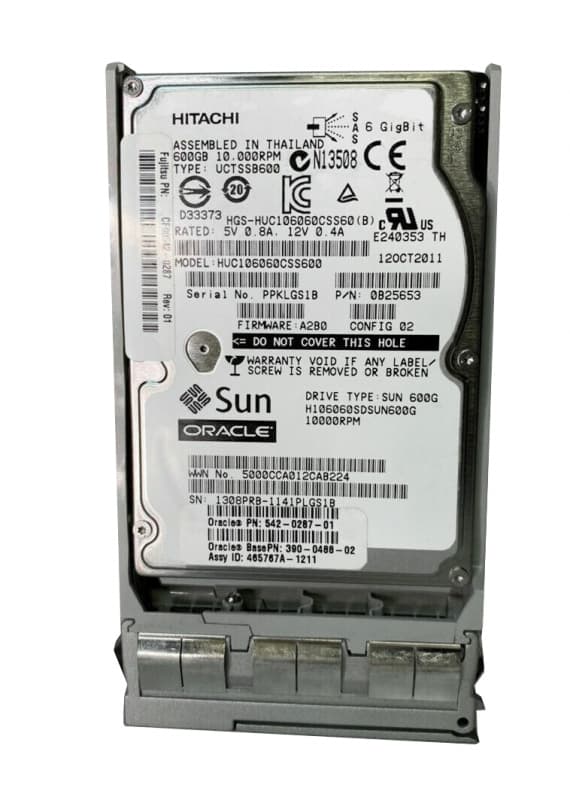 Жесткий диск Sun 542-0287-01 600Gb 10000 SAS 2,5" HDD