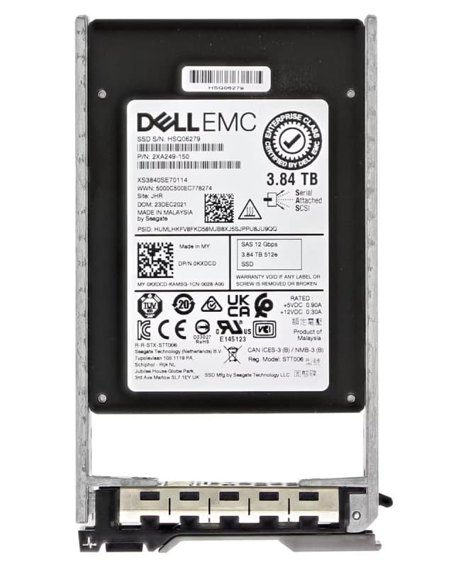 Жесткий диск Dell 2XA249-150 3.84TB SAS 2,5" SSD