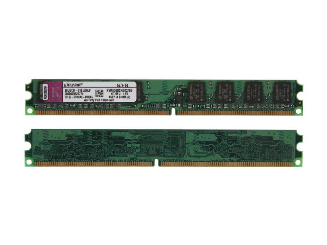Оперативная память Kingston KVR800D2N5K2/2G DDRII 2Gb