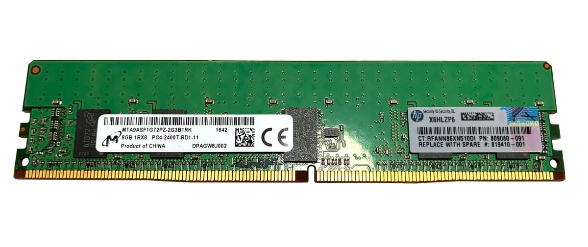 Оперативная память HP 819410-001 DDRIV 8Gb