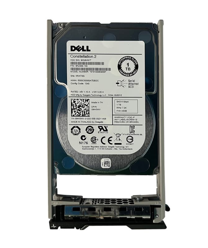 Жесткий диск Dell 400-AEFF 1TB SAS 2,5" HDD