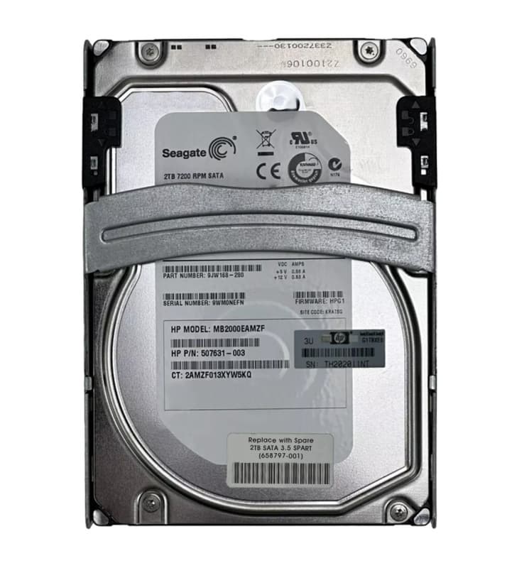 Жесткий диск HP 658751-B21 2TB SATAII 3,5" HDD
