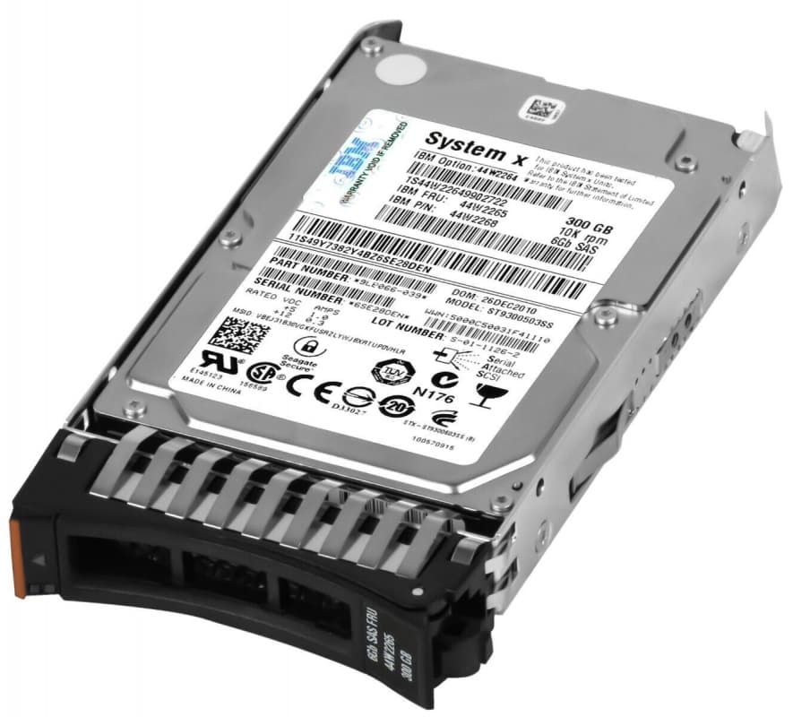 Жесткий диск IBM 44W2268 300Gb 10000 SAS 2,5" HDD