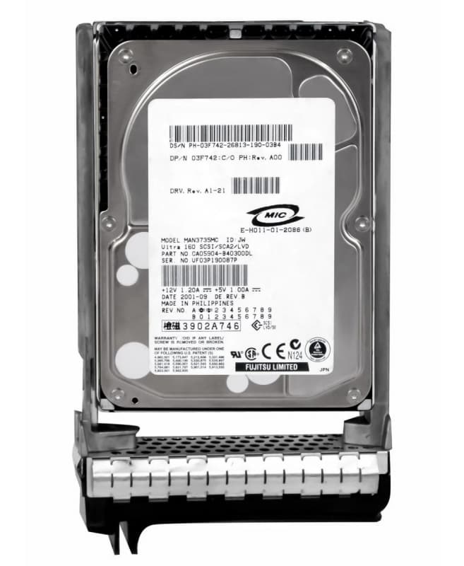 Жесткий диск Dell 3F742 73Gb  U160SCSI 3.5" HDD