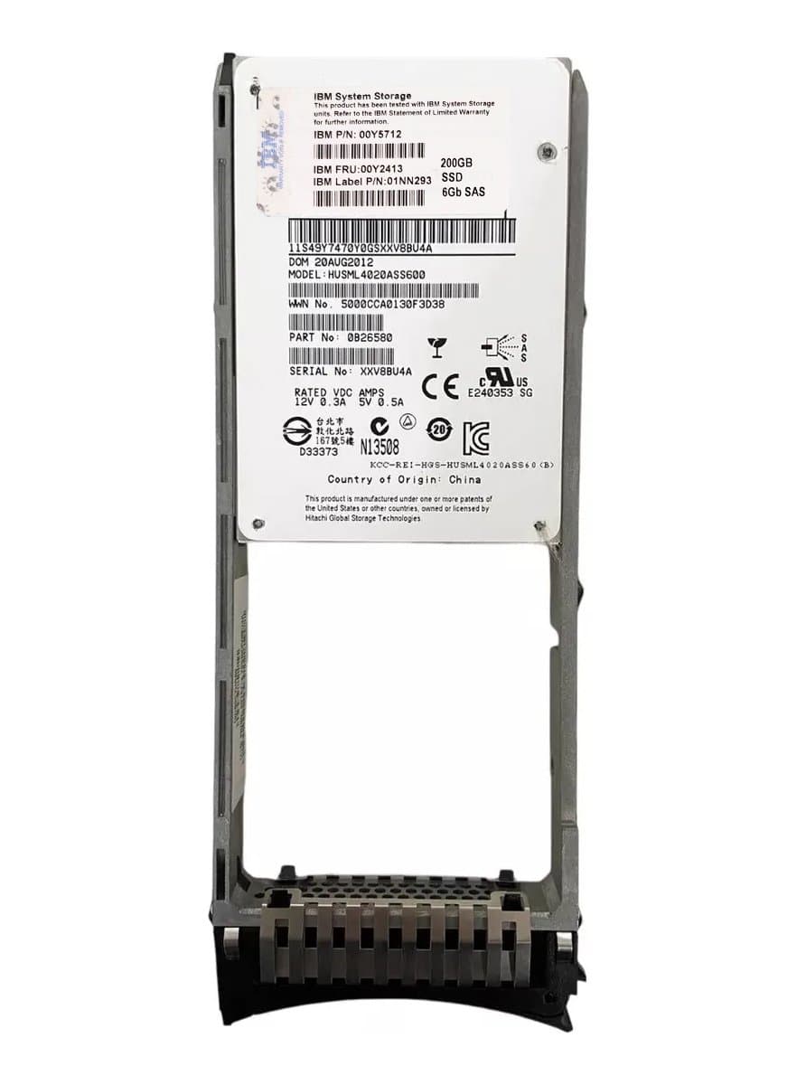 Жесткий диск IBM 200Gb  SAS 2.5" SSD 49Y7470