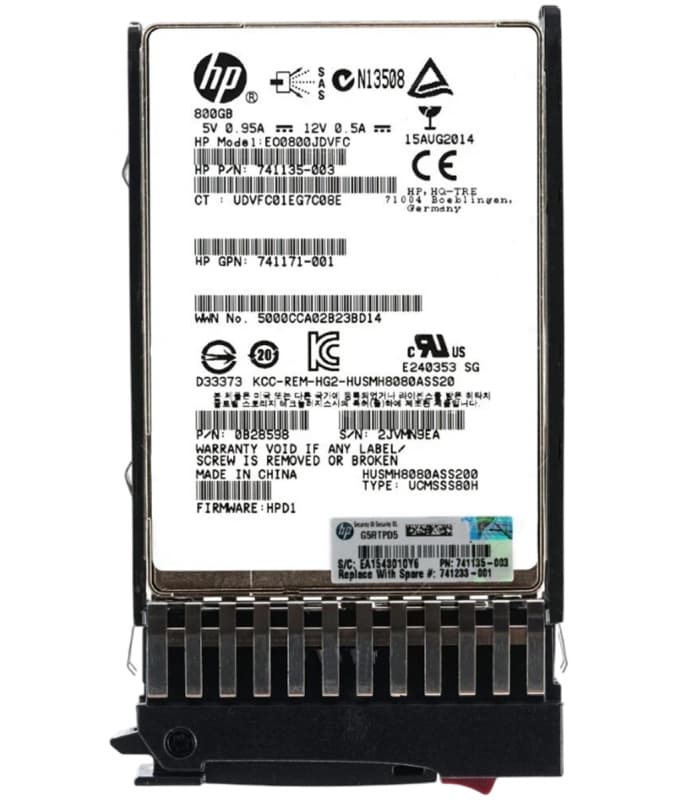 Жесткий диск HP 741171-001 800Gb SAS 2,5" SSD
