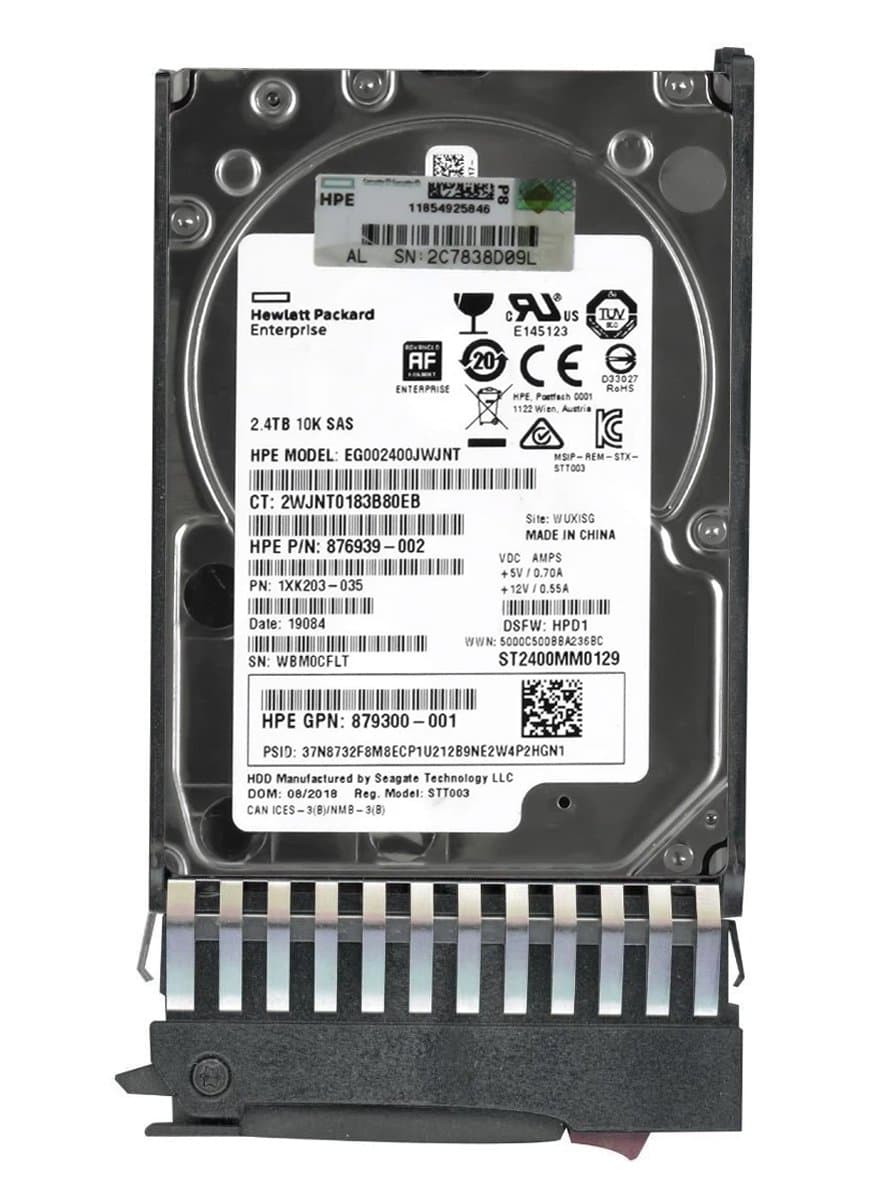 Жесткий диск HP 2,4Tb 10000 SAS 2.5" HDD 1XK203-035