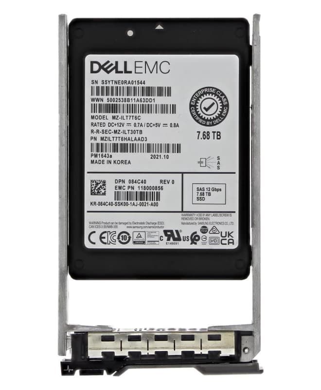 Жесткий диск Dell 84C40 7.68TB SAS 2,5" SSD