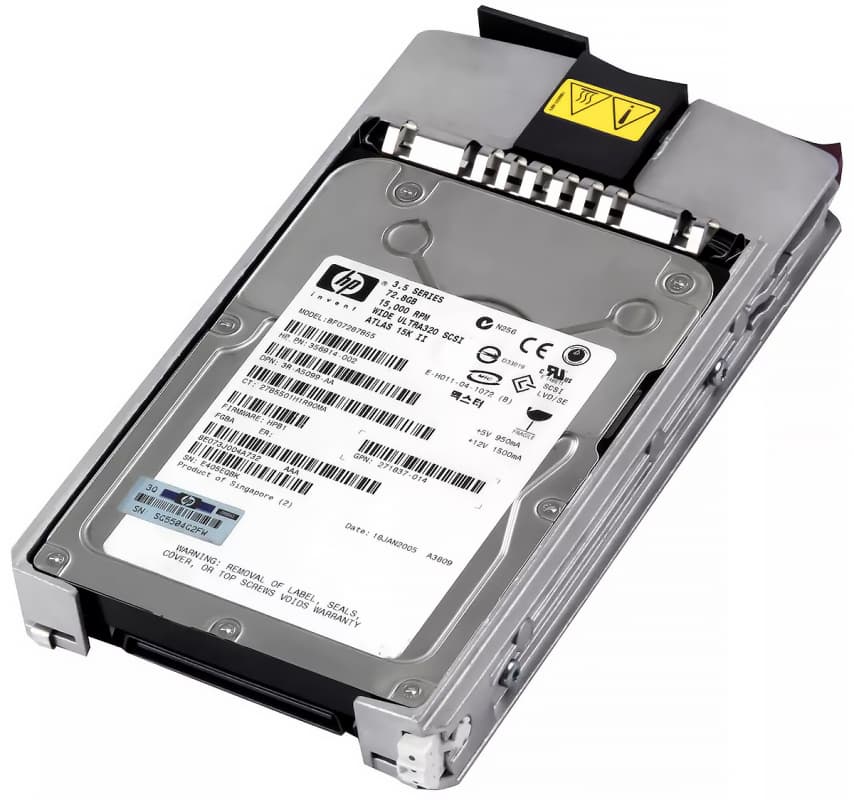 Жесткий диск HP BF07287B55 72,8Gb  U320SCSI 3.5" HDD