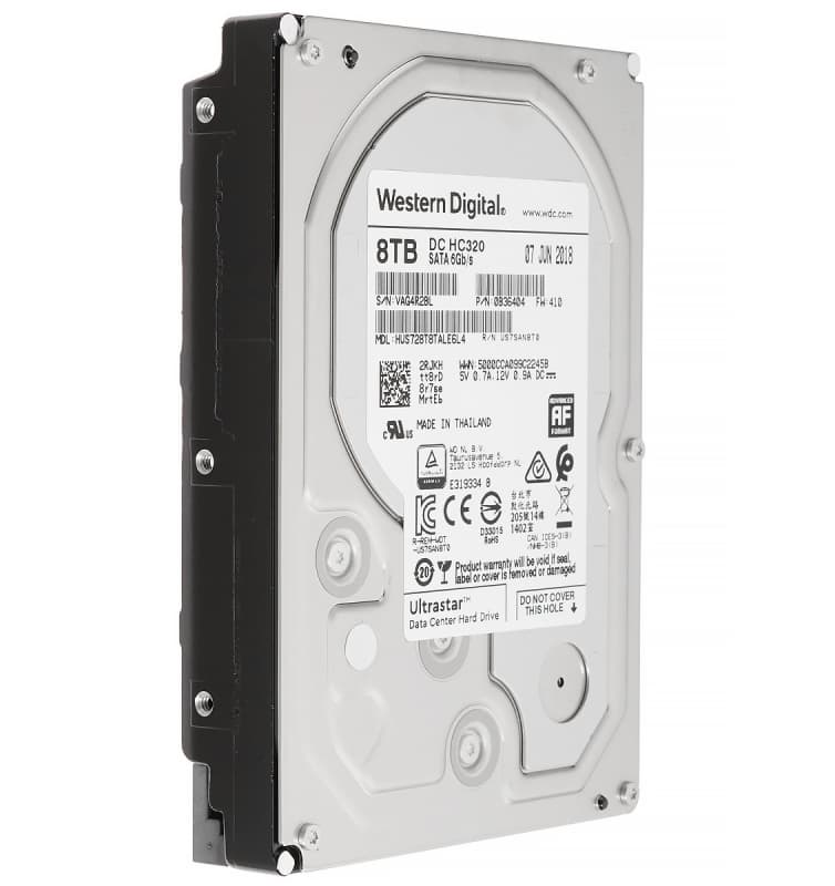 Жесткий диск Western Digital HUS728T8TALE6L4 8Tb 7200 SATAIII 3.5" HDD