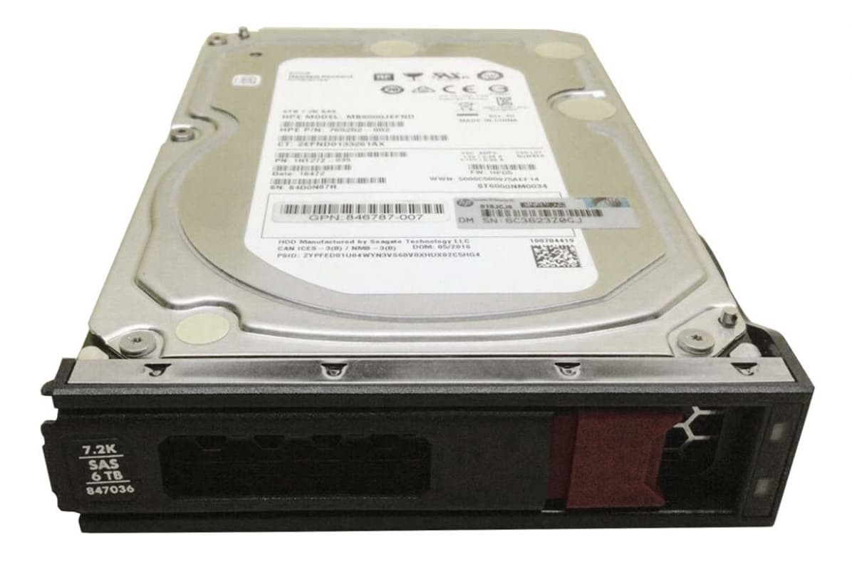 Жесткий Диск HP 847036-001 6Tb SAS 3,5" HDD