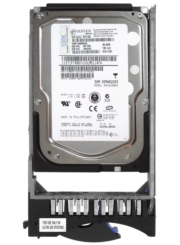Жесткий диск IBM CA06380-B15900BA 36,4Gb 15000 U320SCSI 3.5" HDD