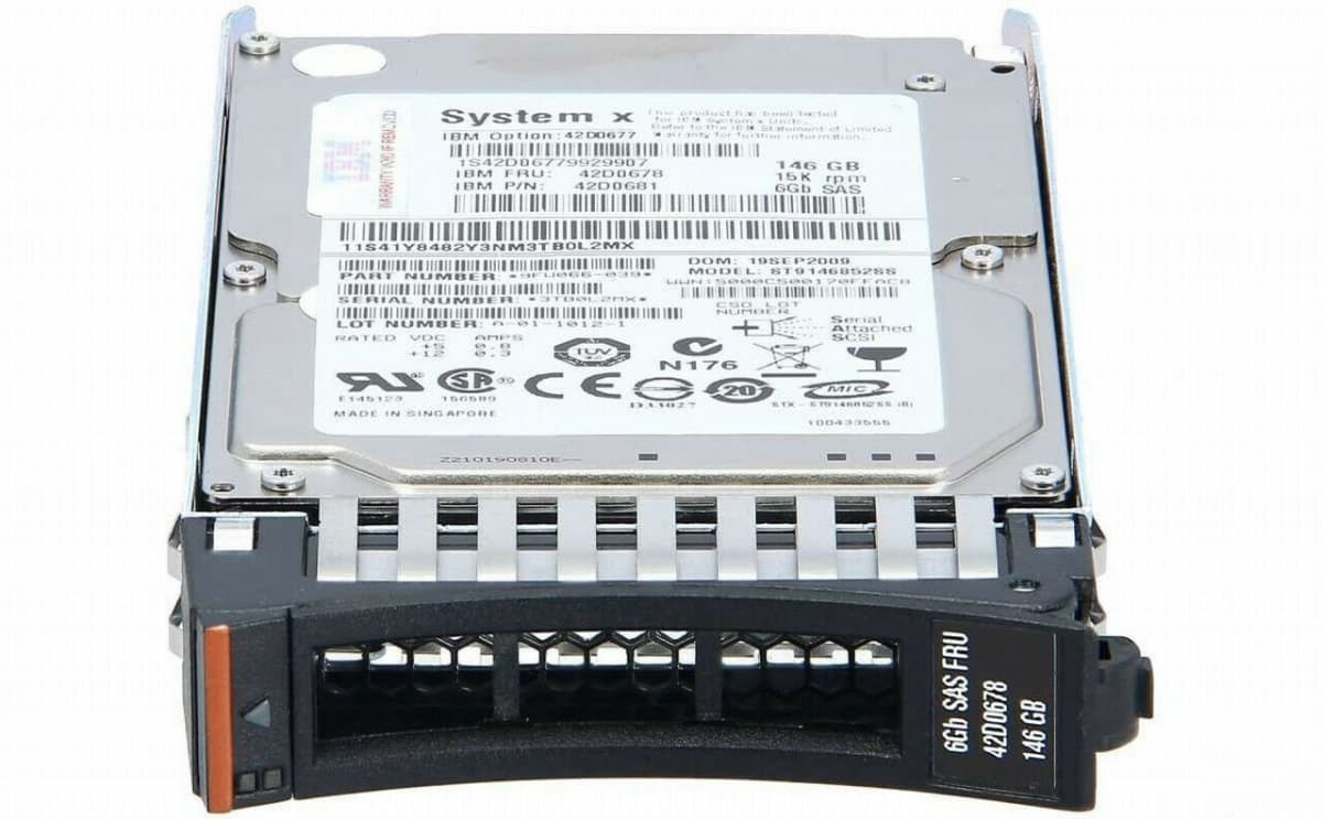 Жесткий диск IBM CA07069-B20900BA 146Gb 15000 SAS 2,5" HDD