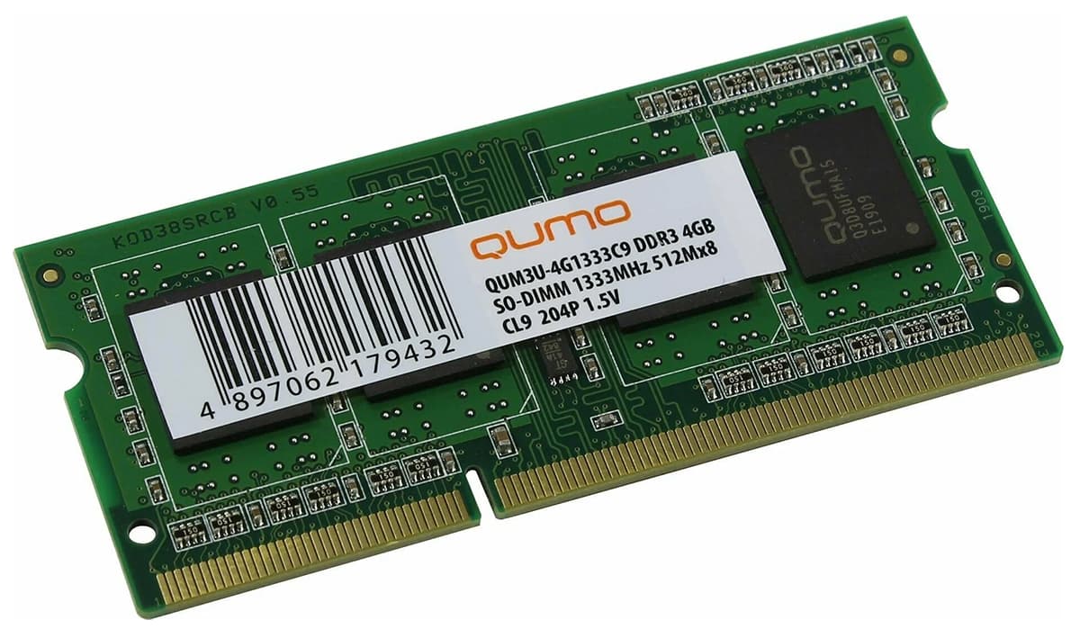 Оперативная память Qumo QUM3U-4G1333C9 DDRIII 4Gb