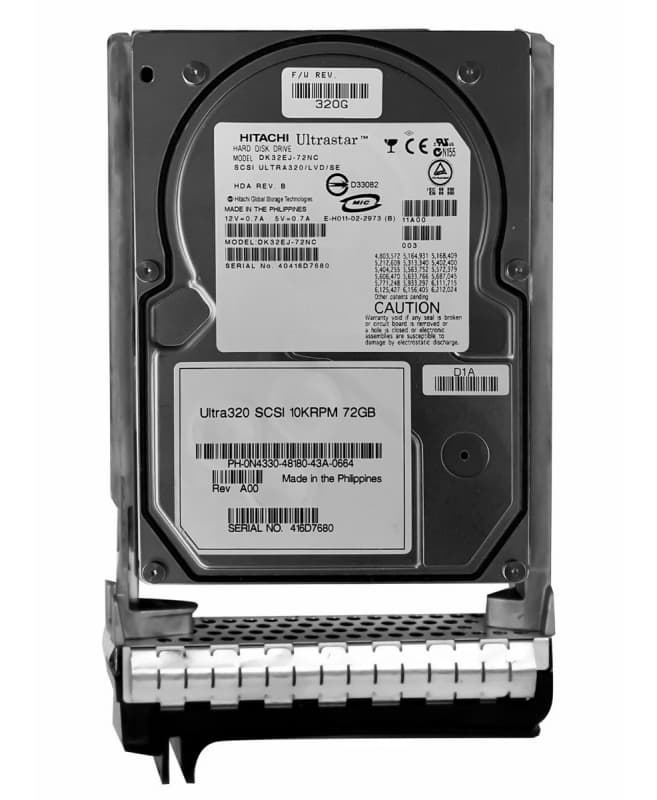 Жесткий диск Dell 0N4330 73Gb U320SCSI 3.5" HDD