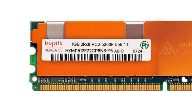 Оперативная память Hynix HYMP512F72CP8N3-Y5 DDRII 1GB