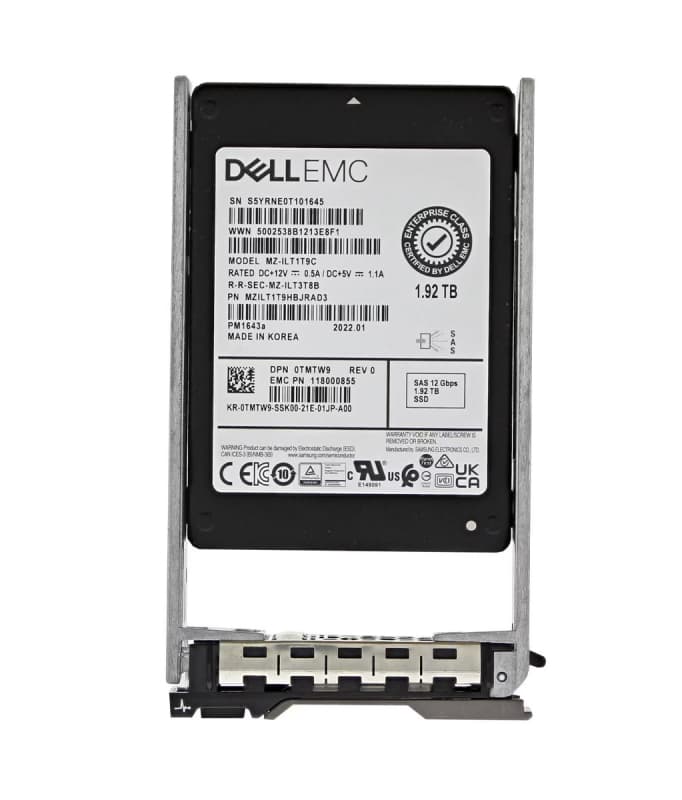 Жесткий диск Dell MZILT1T9HBJRAD3 1.92TB SAS 2,5" SSD