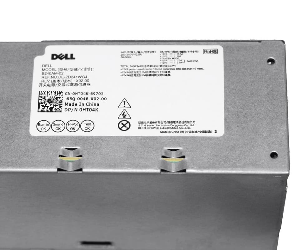Блок Питания Dell 0HT04K 240W