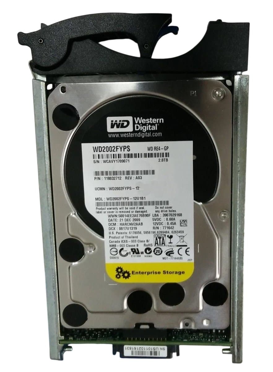 EMC 2Tb 5400 Fibre Channel 3.5" HDD CX-LP05-020