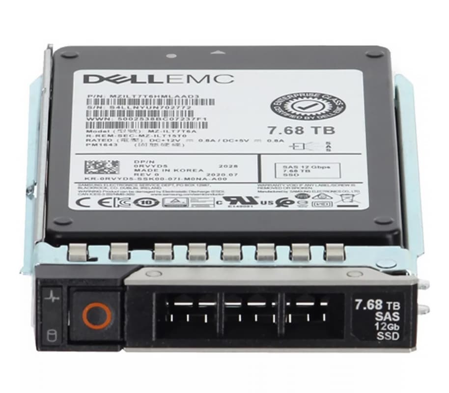 Жесткий диск Dell RVYD5 7.68TB SAS 2,5" SSD