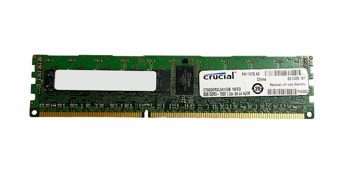 Оперативная память Crucial DDRIII 8GB CT8G3ERSLS4160B.18FED