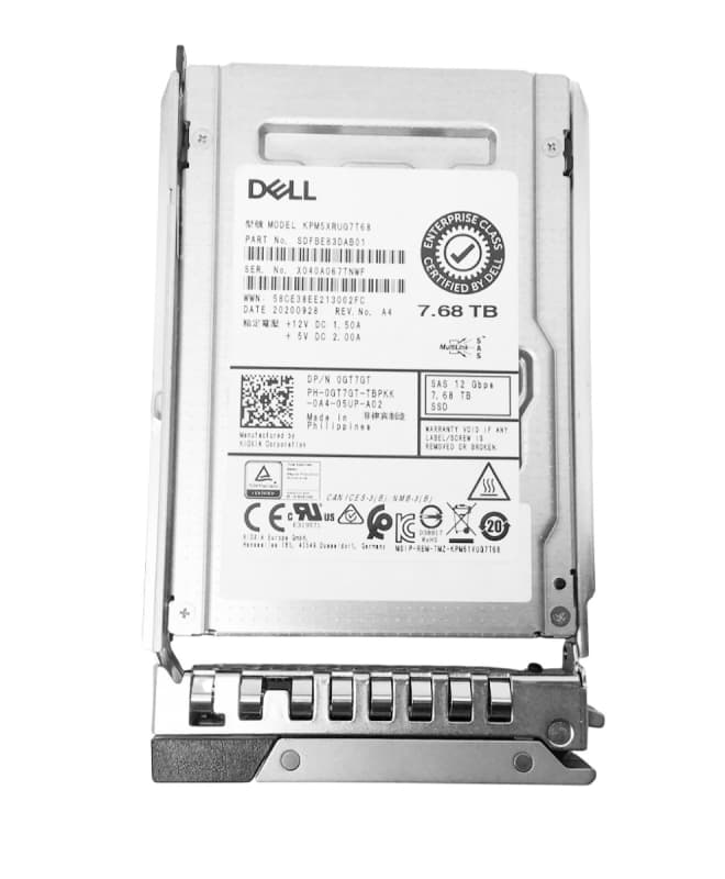 Жесткий диск Dell 0GT7GT 7.68TB SAS 2,5" SSD