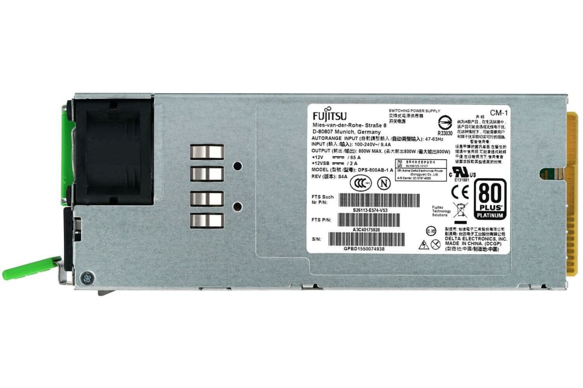 Резервный Блок Питания Fujitsu S26113-F574-L13 800W