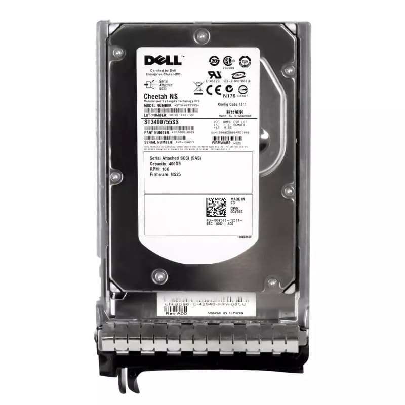 Жесткий диск Dell GY583 400Gb 10000 SAS 3,5" HDD