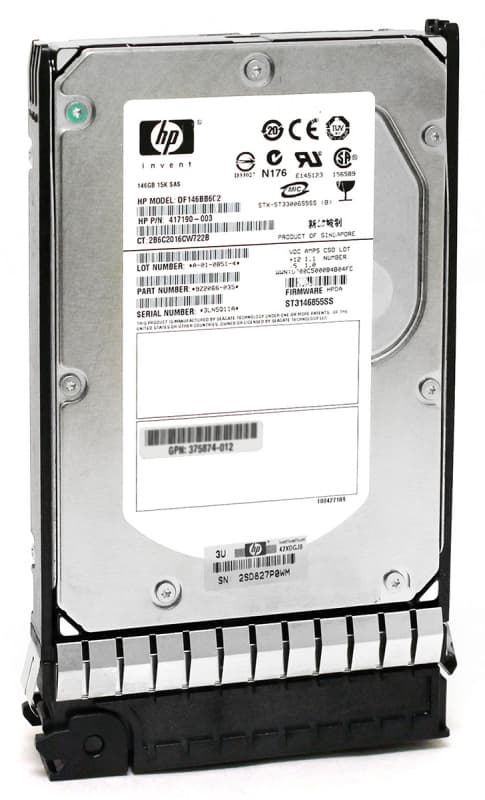 Жесткий диск HP 375874-012 146.8Gb  SAS 3,5" HDD