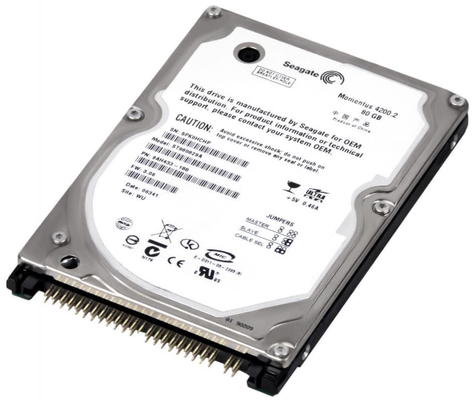 Жесткий диск Seagate ST980829A 80Gb 4200 IDE 2,5" HDD