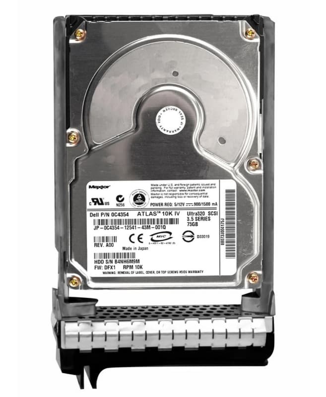 Жесткий диск Dell 0C4354 73,4Gb U320SCSI 3.5" HDD