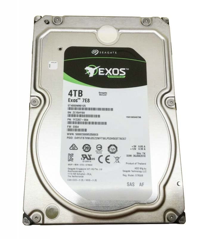 Жесткий диск Seagate ST4000NM0125 4Tb 7200 SAS 3,5" HDD