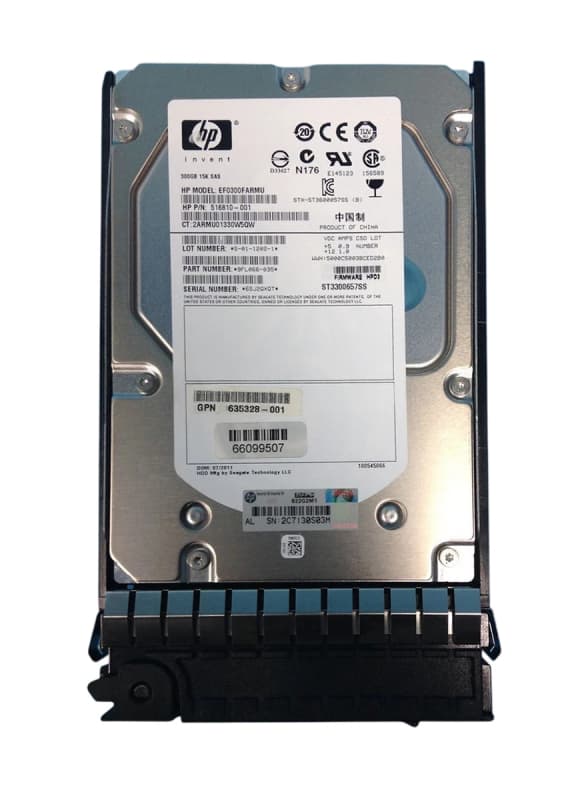 Жесткий диск HP 635328-001 300Gb  SAS 3,5" HDD