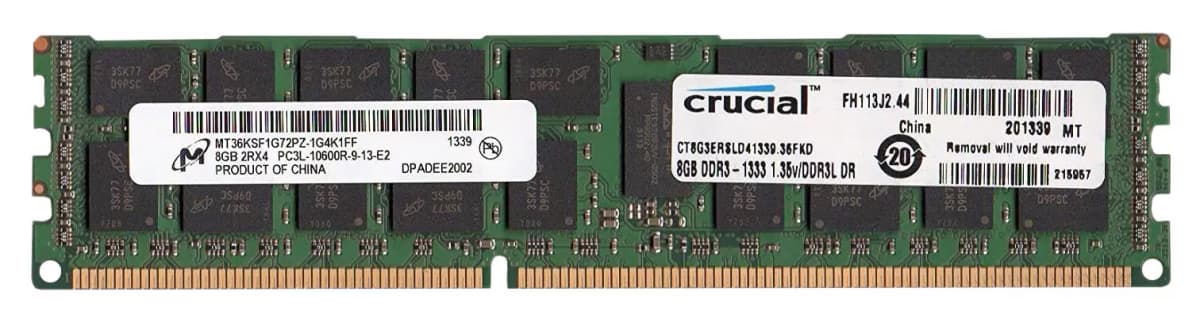 Оперативная память Micron CT8G3ERSLD41339.36FKD DDRIII 8Gb