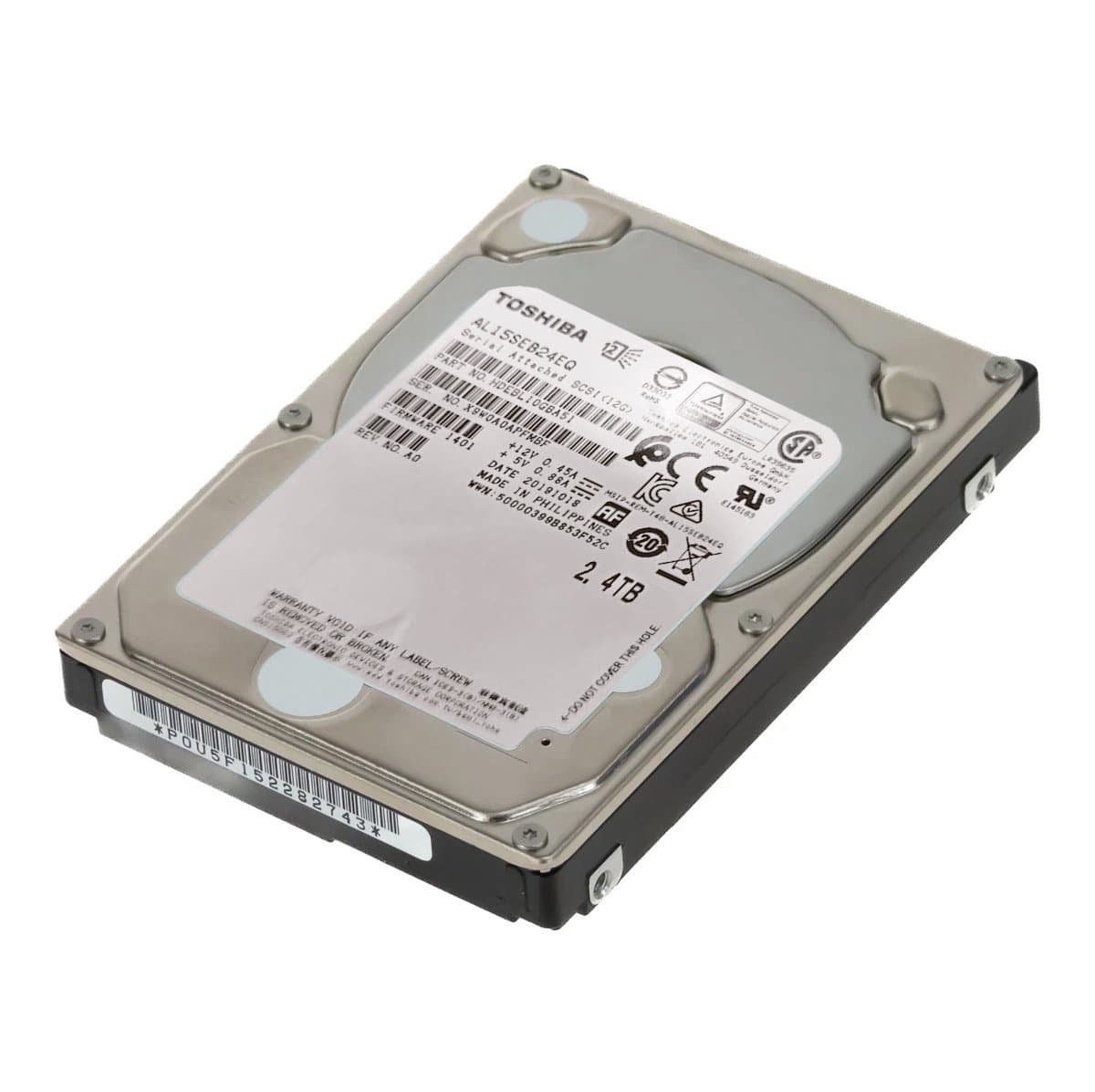 Жесткий диск Toshiba 2,4Tb 10000 SAS 2.5" HDD HDEBL10GEA51