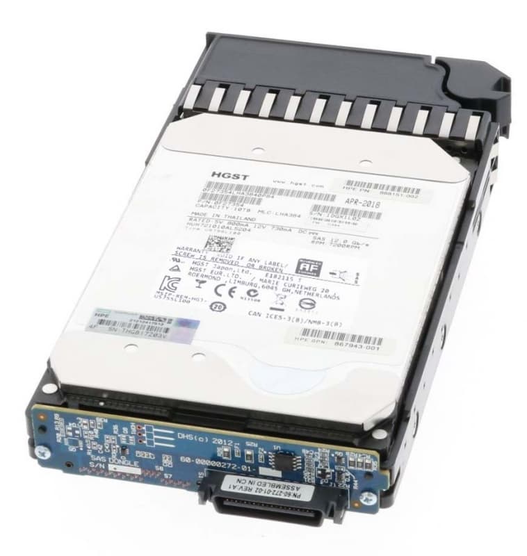 Жесткий диск HP P9M82A 10TB MSA SAS 7200 3,5" HDD
