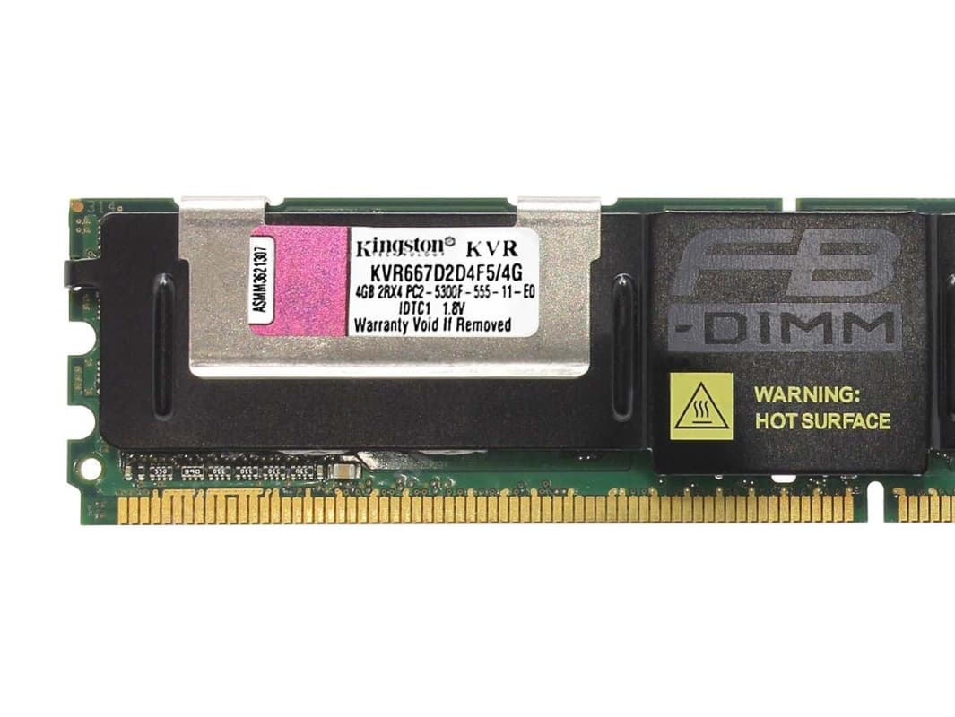 Оперативная память Kingston KVR667D2D4F5/4G DDRII 4096Mb